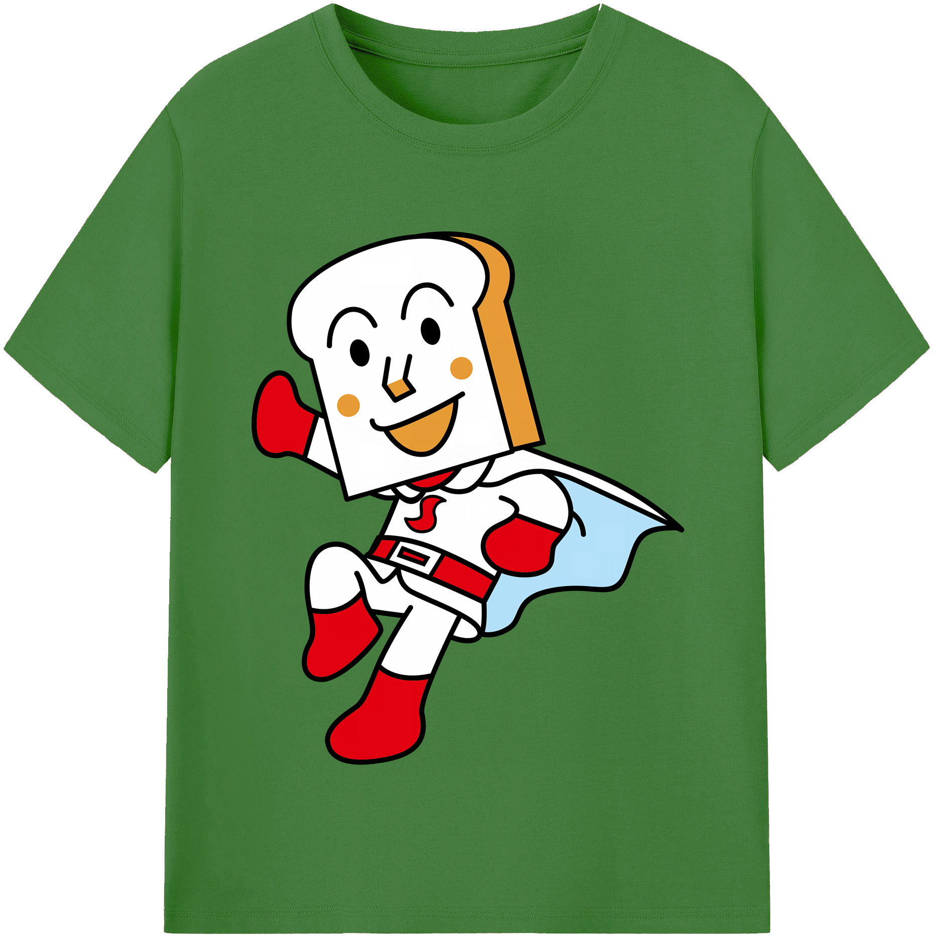 （画像用） アンパンマン Anpanman レディースカジュアルプリントTシャツ（綿100％）